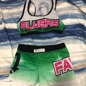 Cheerleading practice gear